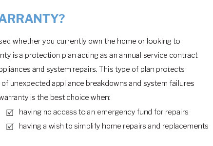 home owners warranty insurance